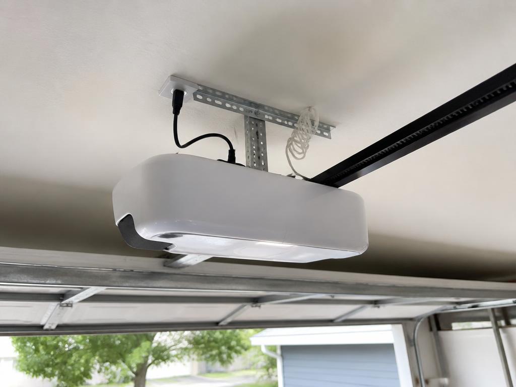 After: completed garage door opener repair by A&M Garage Door & Gate Service in Sacramento